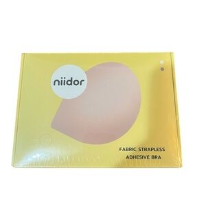 Niidor Adhesive Bra Strapless Sticky Invisible Push up Silicone Bra